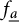 f Subscript ModifyingBelow a Underbar