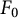 upper F 0