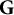 bold upper G