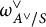 omega Subscript upper A Sub Superscript or Subscript divided by upper S Superscript or