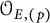 script upper O Subscript upper E comma left parenthesis p right parenthesis