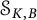 script upper S Subscript upper K comma upper B