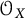 script upper O Subscript upper X