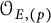script upper O Subscript upper E comma left parenthesis p right parenthesis