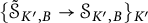 left brace script upper S Subscript upper K prime comma upper B Baseline overtilde right arrow script upper S Subscript upper K prime comma upper B Baseline right brace Subscript upper K prime