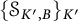 left brace script upper S Subscript upper K prime comma upper B Baseline right brace Subscript upper K prime