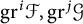 g r Superscript i Baseline script upper F comma g r Superscript j Baseline script upper G