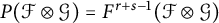 upper P left parenthesis script upper F circled times script upper G right parenthesis equals upper F Superscript r plus s minus 1 Baseline left parenthesis script upper F circled times script upper G right parenthesis