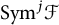 upper S y m Superscript j Baseline script upper F