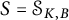 upper S equals script upper S Subscript upper K comma upper B