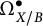 upper Omega Subscript upper X divided by upper B Superscript bullet