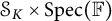 script upper S Subscript upper K Baseline times backslash operatorname upper S p e c left parenthesis double struck upper F right parenthesis