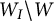 upper W Subscript upper I Baseline backslash upper W