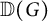 double struck upper D left parenthesis upper G right parenthesis