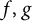 f comma g