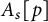 upper A Subscript s Baseline p