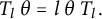 upper T Subscript l Baseline theta equals l theta upper T Subscript l Baseline period