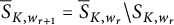 ModifyingAbove bar With bar upper S upper K comma w Subscript r plus 1 Baseline equals ModifyingAbove bar With bar upper S upper K comma w Subscript r Baseline divided by upper S Subscript upper K comma w Sub Subscript r Subscript Baseline