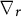nabla Subscript r Baseline
