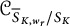 script upper C Subscript ModifyingAbove bar With bar upper S upper K comma w Sub Subscript r Subscript divided by upper S Sub Subscript upper K Subscript