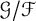 script upper G divided by script upper F