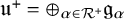 German u Superscript plus Baseline equals circled plus Underscript alpha element of script upper R Superscript plus Baseline Endscripts German g Subscript alpha
