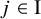 j element of normal upper I