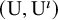 left parenthesis normal upper U comma normal upper U Superscript modifying above dotless i Baseline right parenthesis