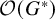 script upper O left parenthesis upper G Superscript asterisk Baseline right parenthesis