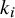 k Subscript i
