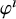 phi Superscript modifying above dotless i