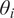 theta Subscript i