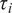 tau Subscript i