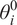 theta Subscript i Superscript 0