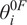 theta Subscript i Superscript 0 upper F