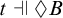 t forces lozenge upper B
