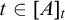 t element of upper A Subscript t