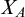 upper X Subscript upper A