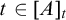t element of upper A Subscript t