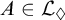 upper A element of upper L Subscript lozenge