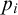 p Subscript i