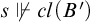 s / forces c l left parenthesis upper B prime right parenthesis