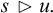 s contains as normal subgroup u period