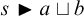 s black right pointing triangle a square cup b