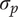 sigma Subscript p