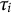 tau Subscript i