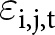 epsilon i comma j comma t