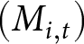 left parenthesis Mi comma t right parenthesis