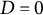 upper D equals 0