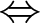 dollar sign left right double arrow dollar sign